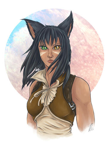 Kitty by Falaa-art
