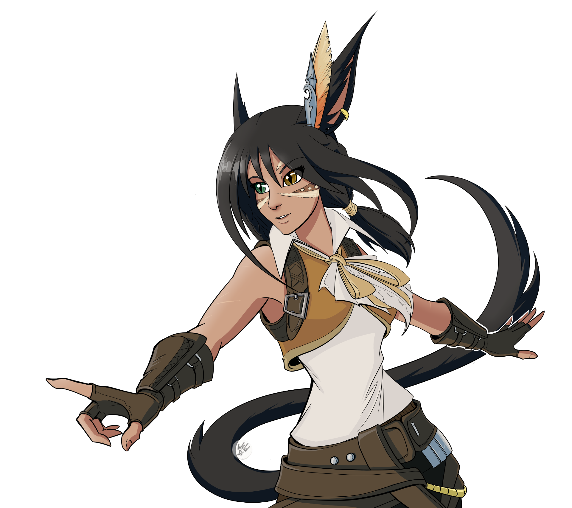 Kitty by di-wild
